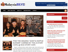 Tablet Screenshot of malaysiabest.my